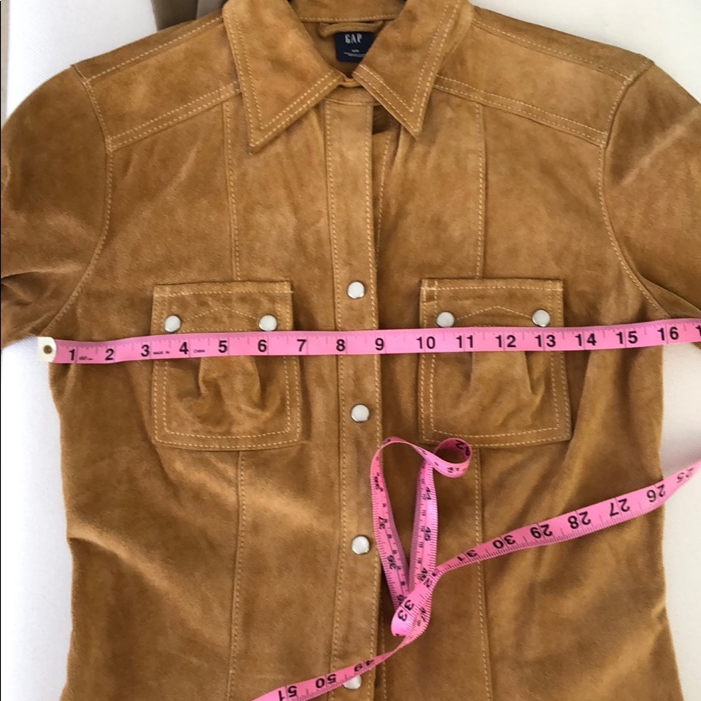 Vintage GAP genuine suede top/jacket - Picture 6 of 8